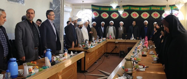 مراسم تودیع و معارفه مسئول دفتر نهاد نمایندگی مقام معظم رهبری(مدظله العالی) در دانشگاه فرهنگیان استان یزد 2