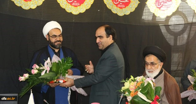 مراسم تودیع و معارفه مسئول دفتر نهاد نمایندگی مقام معظم رهبری(مدظله العالی) در دانشگاه فرهنگیان استان یزد 3