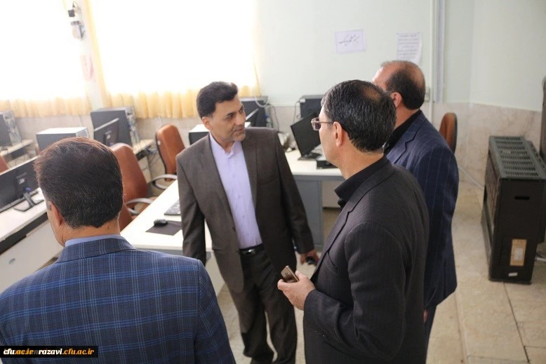 بازدید مسئولان سازمان مرکزی دانشگاه فرهنگیان کشور از دانشگاه فرهنگیان واحد شهید رجایی تربت حیدریه 2