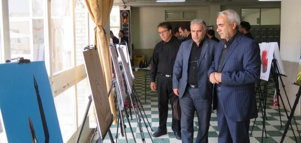 در دانشگاه فرهنگیان آذربایجان شرقی :

برگزاری نمایشگاه عکس و آثار گرافیکی با موضوع دفاع مقدس
 2