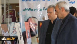 در دانشگاه فرهنگیان آذربایجان شرقی :

برگزاری نمایشگاه عکس و آثار گرافیکی با موضوع دفاع مقدس
 3