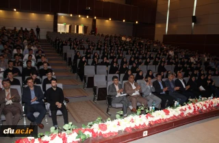 معاون دانشجویی دانشگاه فرهنگیان در آیین استقبال ازدانشجو معلمان جدید الورود دانشگاه فرهنگیان: