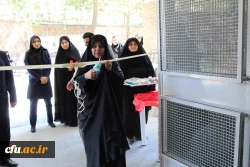 افتتاح دوسرای دانشجویی بهسازی شده دردانشگاه فرهنگیان استان قزوین توسط خانم دکتر علی نژاد معاونت دانشجویی 2