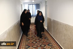 افتتاح دوسرای دانشجویی بهسازی شده دردانشگاه فرهنگیان استان قزوین توسط خانم دکتر علی نژاد معاونت دانشجویی 5