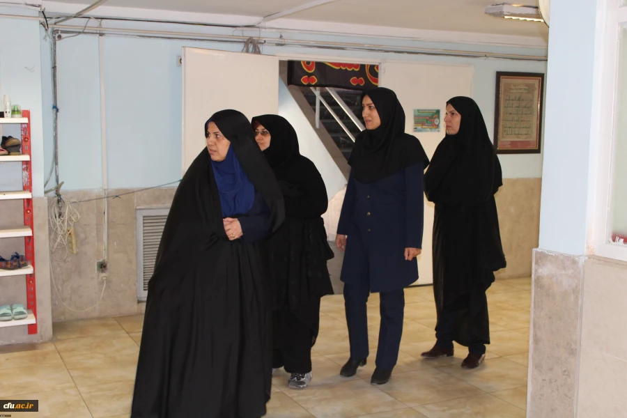 افتتاح دوسرای دانشجویی بهسازی شده دردانشگاه فرهنگیان استان قزوین توسط خانم دکتر علی نژاد معاونت دانشجویی 6