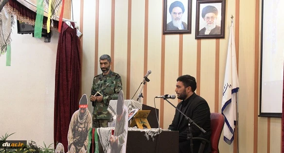 با حضور دکتر خنیفر رییس دانشگاه فرهنگیان برگزار شد:

 همایش بزرگداشت هفته دفاع مقدس در  دانشگاه فرهنگیان استان قم 
 7