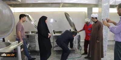 آشپزخانه صنعتی دانشگاه فرهنگیان استان کرمان مورد بهره برداری قرار گرفت