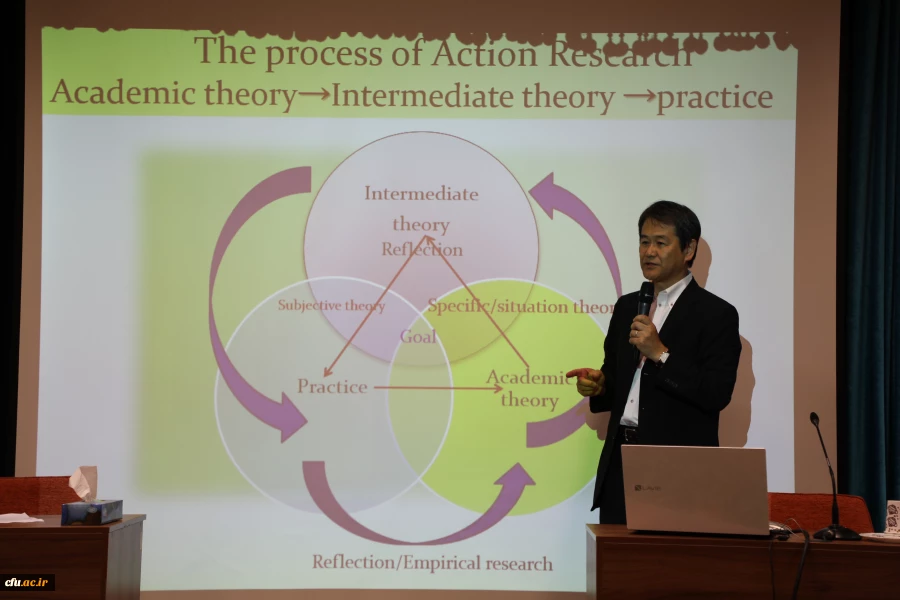 استاد تعلیم و تربیت آیچی ژاپن در نشست تخصصی بین المللی:

لزوم دو زبانه بودن معلمان،  آشنایی با زبان نظریه و زبان عمل  تعلیم و تربیت 2