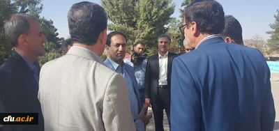قول همکاری مسئولان استان ایلام با دانشگاه فرهنگیان استان در بازدید از پردیس شهید مدرس