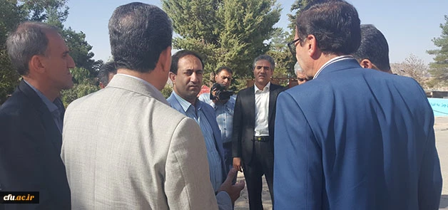 قول همکاری مسئولان استان ایلام با دانشگاه فرهنگیان استان در بازدید از پردیس شهید مدرس 2