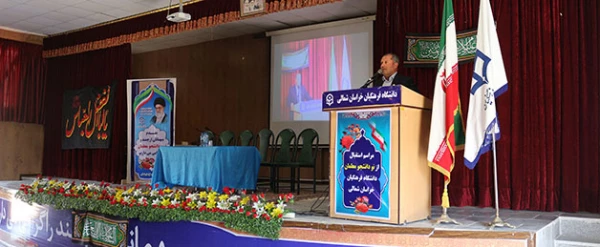 مراسم استقبال از نو دانشجو معلمان دانشگاه فرهنگیان خراسان شمالی برگزارشد 5