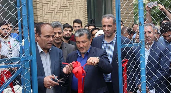 با حضور مسئولین و طی مراسمی رسمی، پروژه های عمرانی پردیس شهید مقصودی همدان افتتاح شد 2