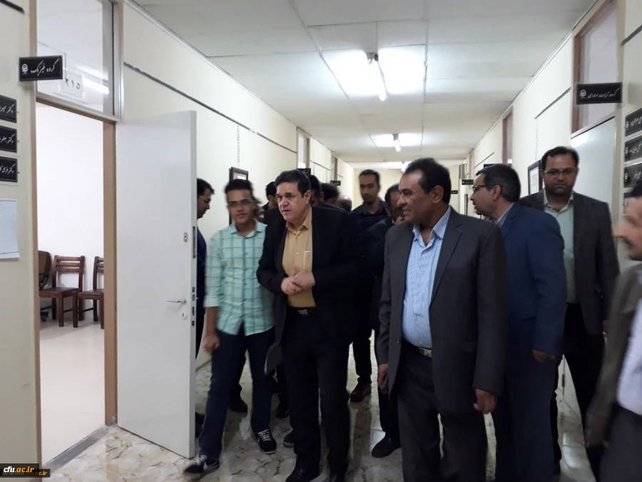 طی حضوری سرزده:

رییس دانشگاه فرهنگیان از مرکز شهید بهشتی تهران بازدید کرد 4