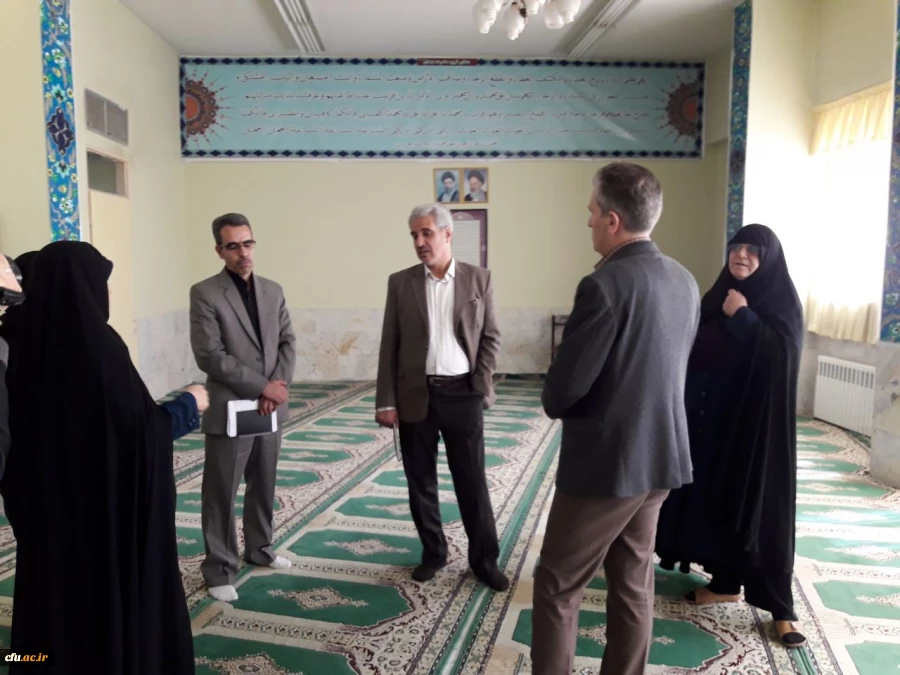 بازدید مدیر کل امور دانشجویی دانشگاه فرهنگیان از پردیس های استان مرکزی 3