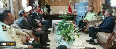 رییس پلیس مشهد در دیدار با  سرپرست دانشگاه فرهنگیان خراسان رضوی عنوان کرد:

نقش دانشگاه فرهنگیان  در امنیت به عنوان مهمترین نیاز بشر ارزشمند است