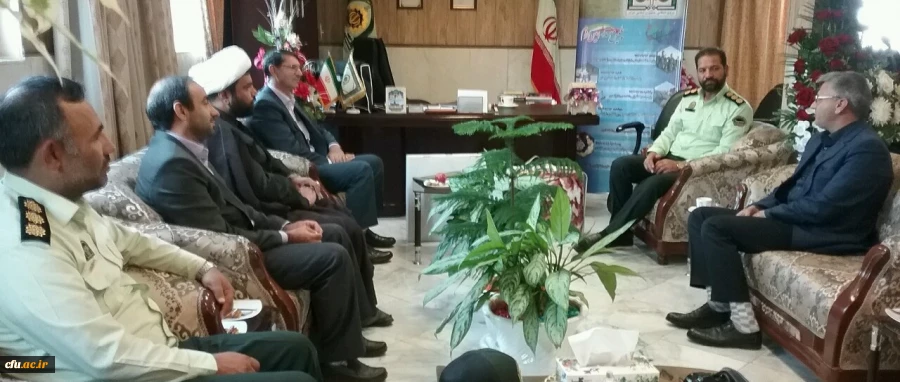 سرپرست دانشگاه فرهنگیان خراسان رضوی در دیدار با رییس پلیس مشهد:
امنیت مهمترین نیاز بشر است