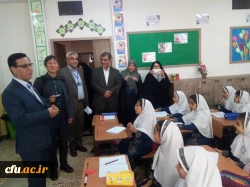 بازدید اساتید ژاپنی از مدارس ایرانی