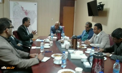 دیدار مدیر امور پردیس های سیستان و بلوچستان با اعضای شورای اسلامی شهرزاهدان