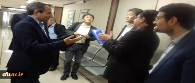 بازدید دو تن از استادان ژاپنی از تولیدات علمی دانشگاه فرهنگیان