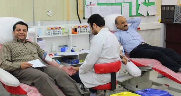 اهدای خون توسط مدیریت، کارکنان ودانشجویان دانشگاه فرهنگیان استان قزوین 4