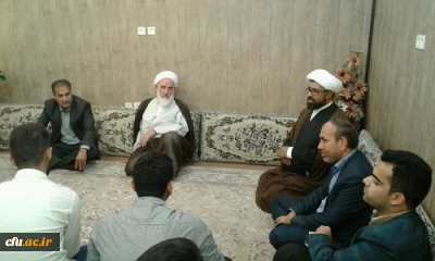 دیدارمسئول نهاد رهبری ومدیریت دانشگاه فرهنگیان سیستان وبلوچستان با نماینده ولی فقیه وامام جمعه زاهدان