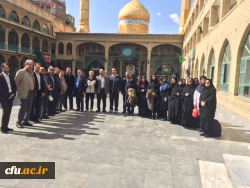 به مناسبت هفته بهداشت روان با حضور معاون دانشجویی دانشگاه فرهنگیان برگزار شد:

اردوی زیارتی، آموزشی و فرهنگی با شعار معنویت، نشاط و سلامت روان