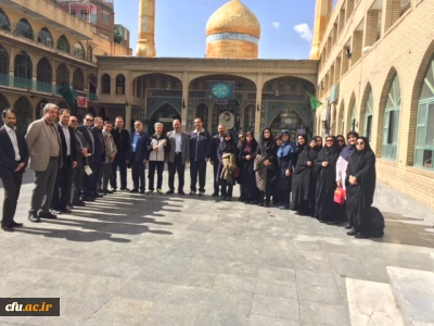 به مناسبت هفته بهداشت روان با حضور معاون دانشجویی دانشگاه فرهنگیان برگزار شد:

اردوی زیارتی، آموزشی و فرهنگی با شعار معنویت، نشاط و سلامت روان