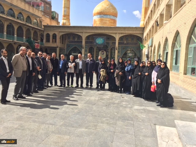 به مناسبت هفته بهداشت روان با حضور معاون دانشجویی دانشگاه فرهنگیان برگزار شد:

اردوی زیارتی، آموزشی و فرهنگی با شعار معنویت، نشاط و سلامت روان