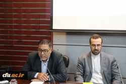 انصاری راد تشریح کرد:
برکات حضور رهبر معظم انقلاب در پردیس نسیبه دانشگاه فرهنگیان
سلامت دانشگاه فرهنگیان مدیون مسئولان حراست است
مسئولان حراست بازوی مشورتی رؤسای دانشگاه فرهنگیان هستند
 2