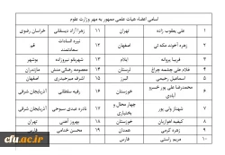تطبیق وضعیت اعضاء هیات علمی تطبیقی واجدین شرایط 2