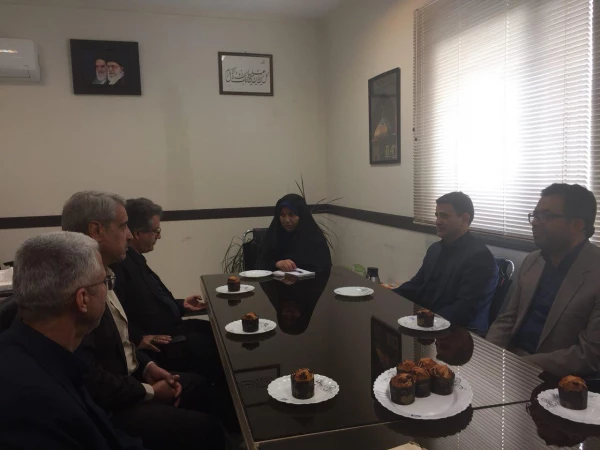 دیدار صمیمانه رییس مجمع نمایندگان و هیات همراه استان مرکزی با رئیس دانشگاه فرهنگیان و معاون دانشجویی