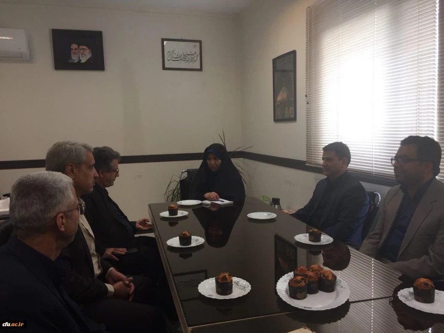 دیدار صمیمانه رییس مجمع نمایندگان و هیات همراه استان مرکزی با رئیس دانشگاه فرهنگیان و معاون دانشجویی