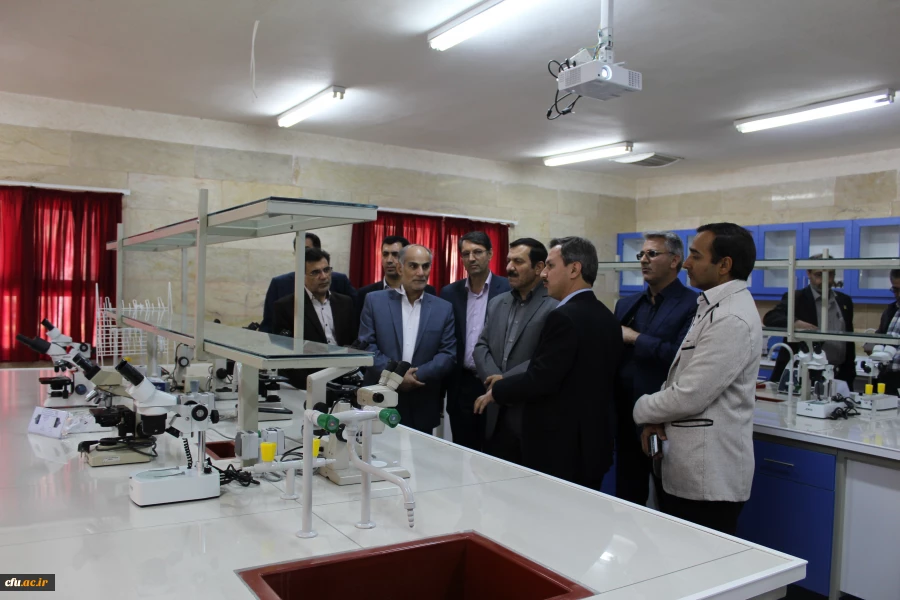 با حضور معاون توسعه و مدیریت منابع دانشگاه فرهنگیان
سالن شماره دو آزمایشگاه زیست شناسی پردیس شهید بهشتی مشهد افتتاح شد 5