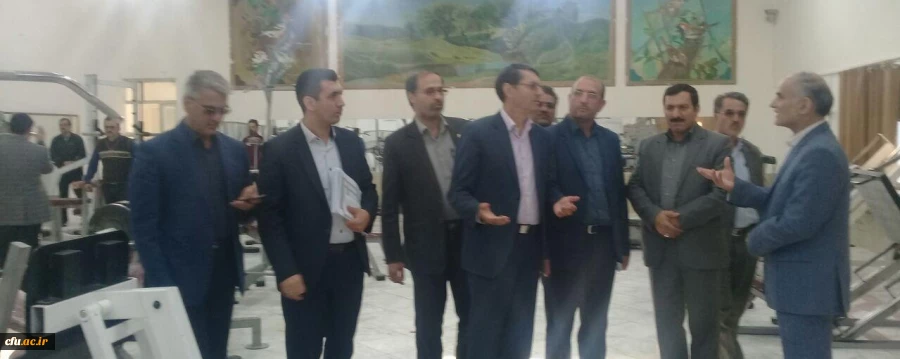 افتتاح سالن بدن سازی پردیس شهید بهشتی خراسان رضوی