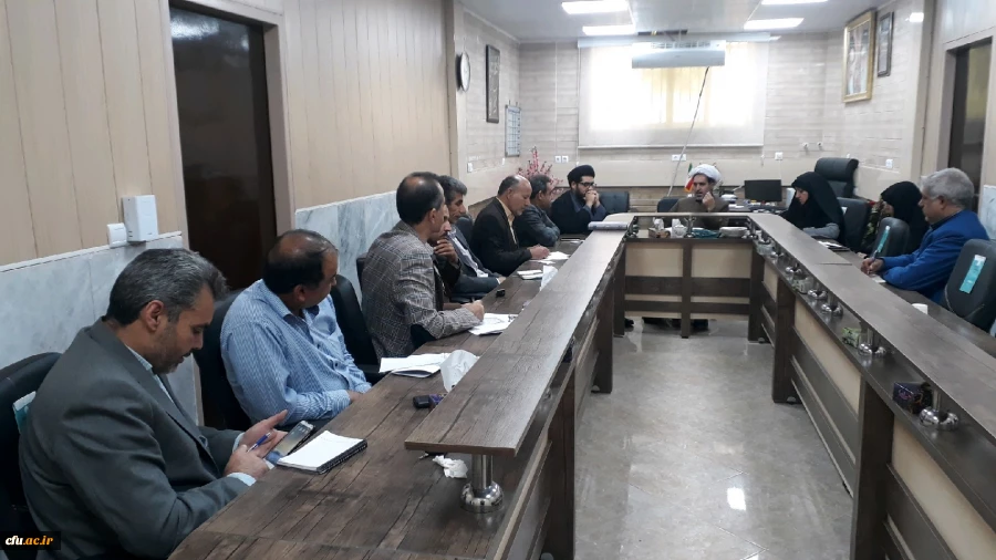 بیست و پنجمین جلسه شورای اداری دانشگاه فرهنگیان استان کرمان