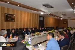 حضور مدیر کل امور دانشجویی دانشگاه فرهنگیان در جمع اعضاء شوراهای صنفی دانشجویی استان اصفهان