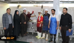 تقدیر از آشپزهای دانشگاه فرهنگیان کرمان