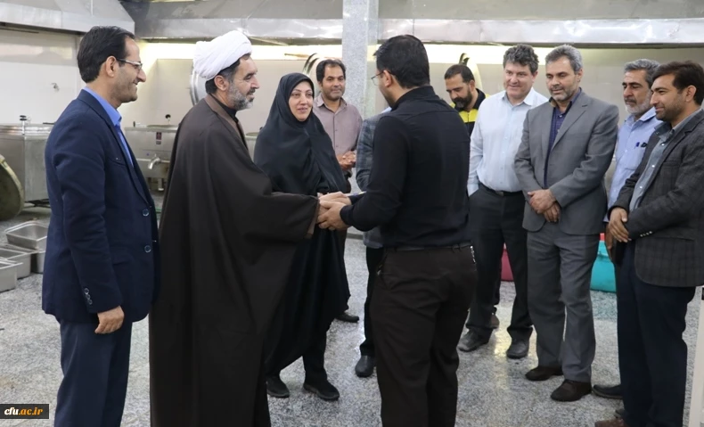 تقدیر از آشپزهای دانشگاه فرهنگیان کرمان