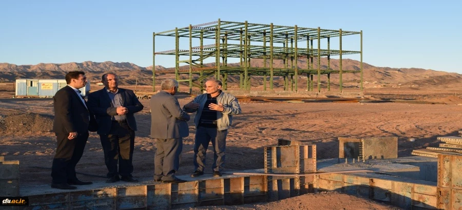 بازدید کارگروه عمران دانشگاه فرهنگیان کشور از مرکز علامه طباطبایی سبزوار 3