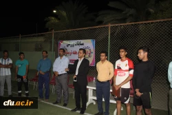 افتتاحیه مسابقات فوتسال دانشجویی به مناسبت هفته تربیت و بدنی در پردیس شهید بهشتی هرمزگان 2