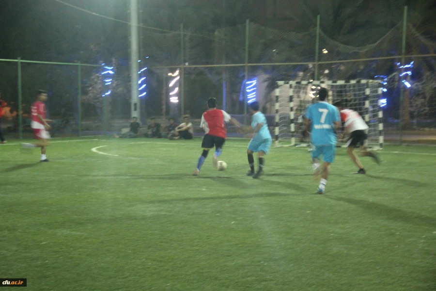 افتتاحیه مسابقات فوتسال دانشجویی به مناسبت هفته تربیت و بدنی در پردیس شهید بهشتی هرمزگان 3