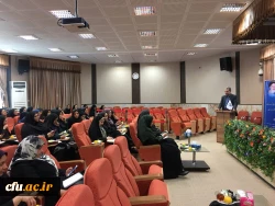 دکتر علی نژاد در جلسه آموزشی سلامت بانوان به مناسبت هفته سلامت زنان:

زنان الگوی خود مراقبتی برای خانواده و جامعه هستند