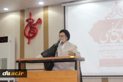 مراسم بدرقه کاروان دانشجویی پیاده روی اربعین در دانشگاه فرهنگیان هرمزگان برگزار گردید 4