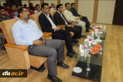 مراسم بدرقه کاروان دانشجویی پیاده روی اربعین در دانشگاه فرهنگیان هرمزگان برگزار گردید 5