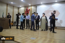 مراسم بدرقه کاروان دانشجویی پیاده روی اربعین در دانشگاه فرهنگیان هرمزگان برگزار گردید 6