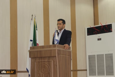 مراسم بدرقه کاروان دانشجویی پیاده روی اربعین در دانشگاه فرهنگیان هرمزگان برگزار گردید