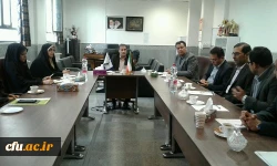 جلسه همکاری وتعامل دانشگاه فرهنگیان استان با پارک علم وفناوری استان