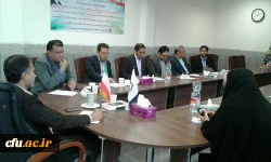 جلسه همکاری وتعامل دانشگاه فرهنگیان استان با پارک علم وفناوری استان