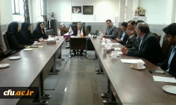 جلسه همکاری وتعامل دانشگاه فرهنگیان استان با پارک علم وفناوری استان