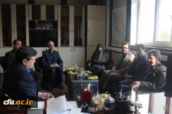 دیدار صمیمانه رییس مجمع نمایندگان مجلس استان مرکزی با رییس دانشگاه فرهنگیان و معاون دانشجویی 2